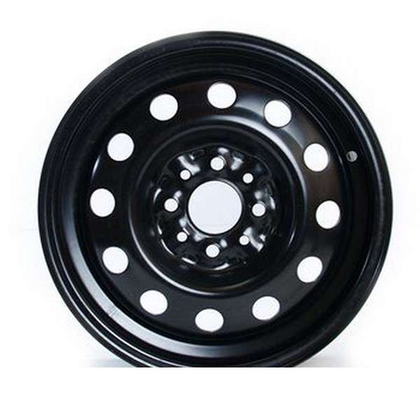 ДШ 4*98 14*5 D58.6 ET35 Mefro Wheels Штамп черный глянцевый